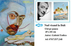 Eticheta - Nud visand in stil Dali 45x60 cm.JPG