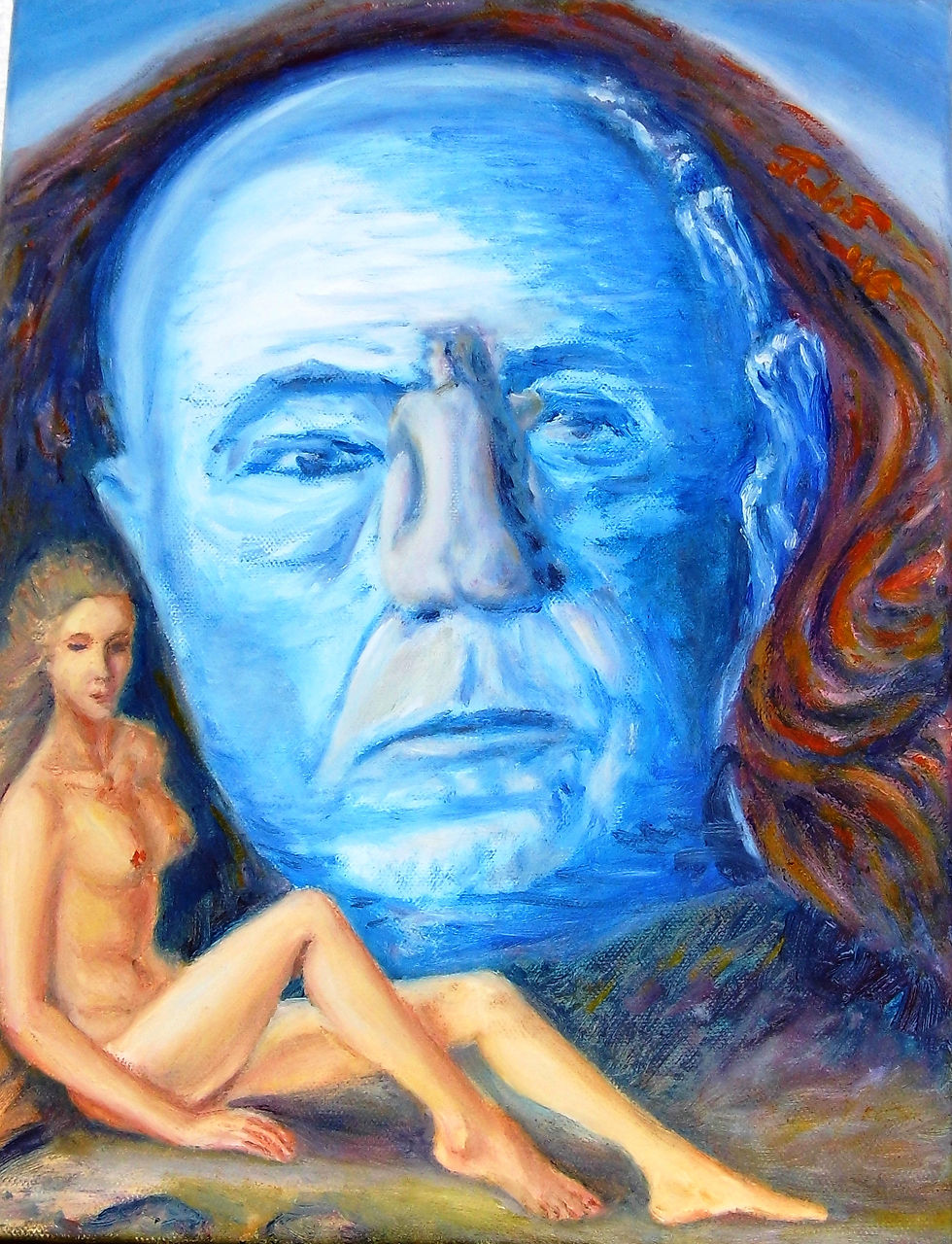 Tablou Gabriel Todica - nuduri Sabin Balasa