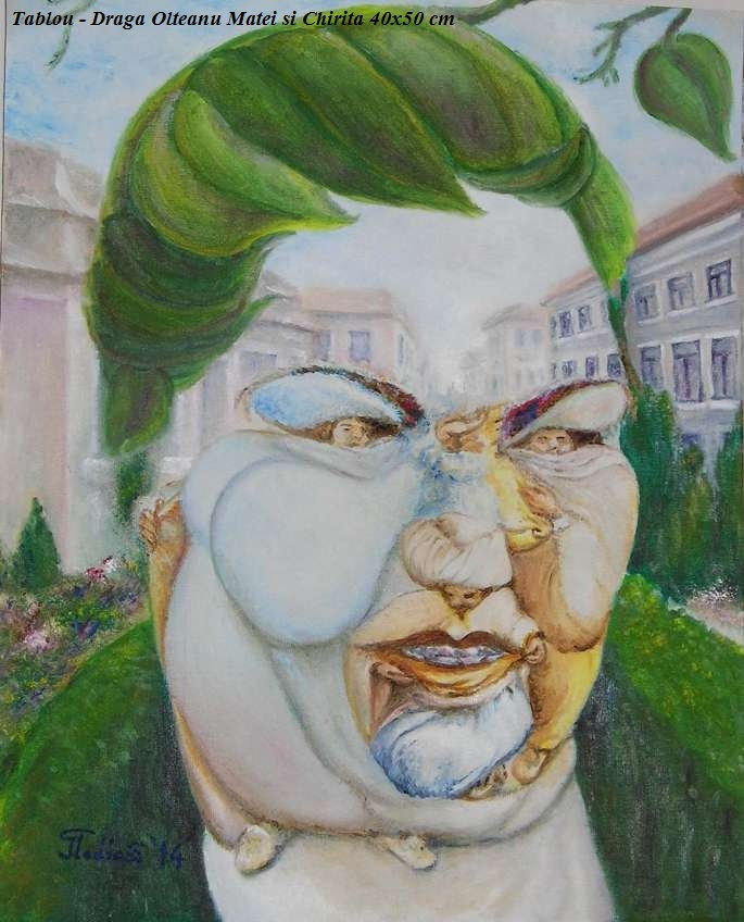 Tablou - Draga Olteanu Matei si Chirita 40x50 cm.JPG