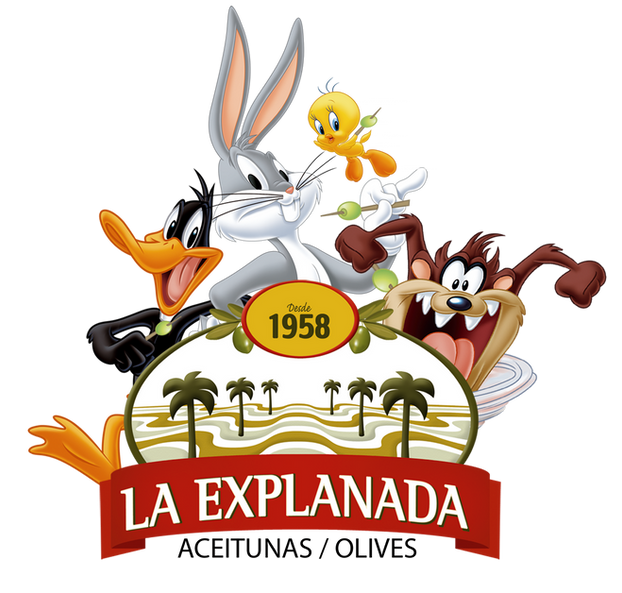 ¡La mejor combinación: Aceitunas y Warner Bros!