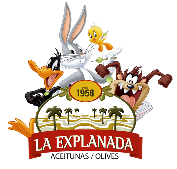 ¡La mejor combinación: Aceitunas y Warner Bros!
