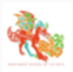 Thumbnail: NWSA Dragon Pin 1.25" x 1.25"