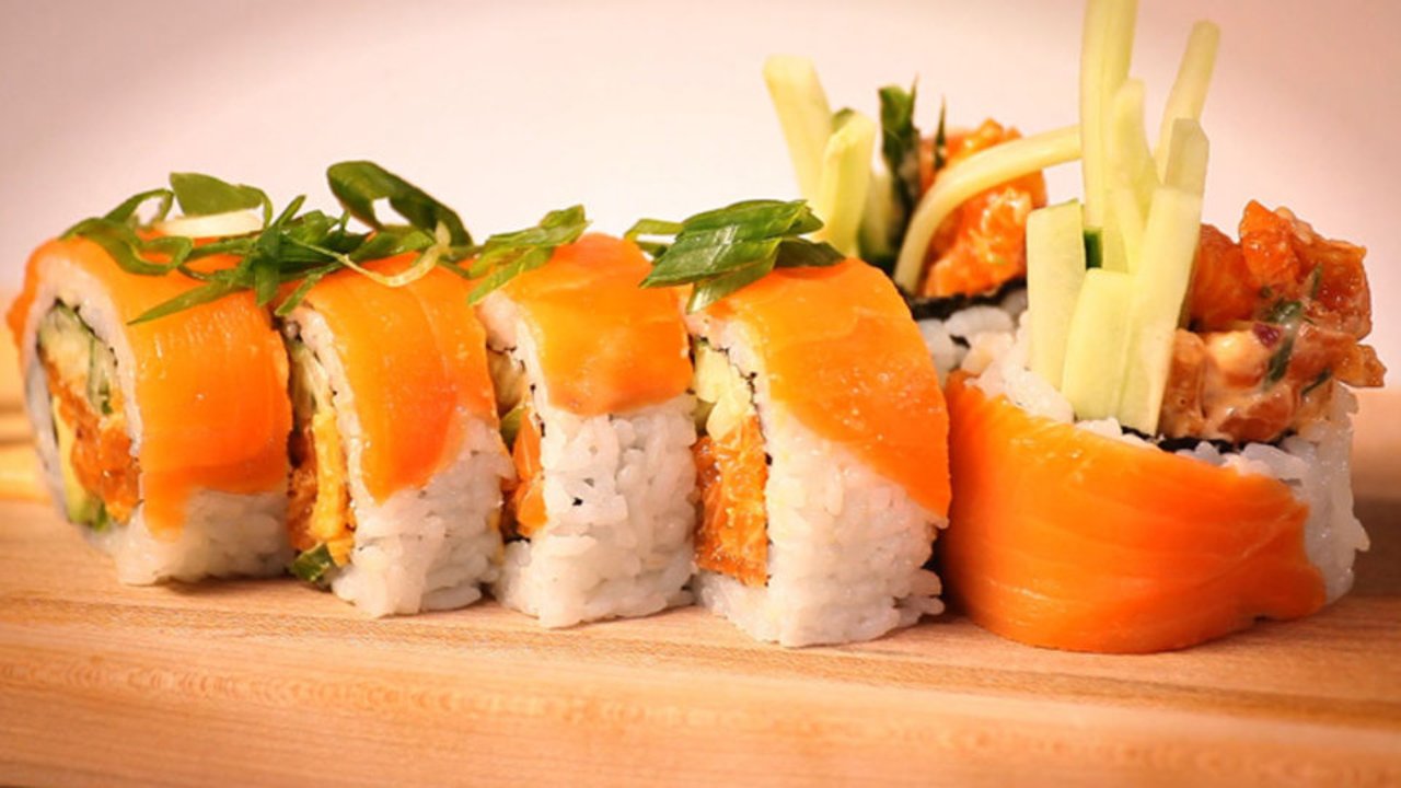 Arranged Food and Objects