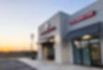 New Hospital Front Exterior Sunset