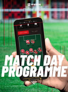 INTRODUCING OUR NEW DIGITAL MATCHDAY PROGRAMME