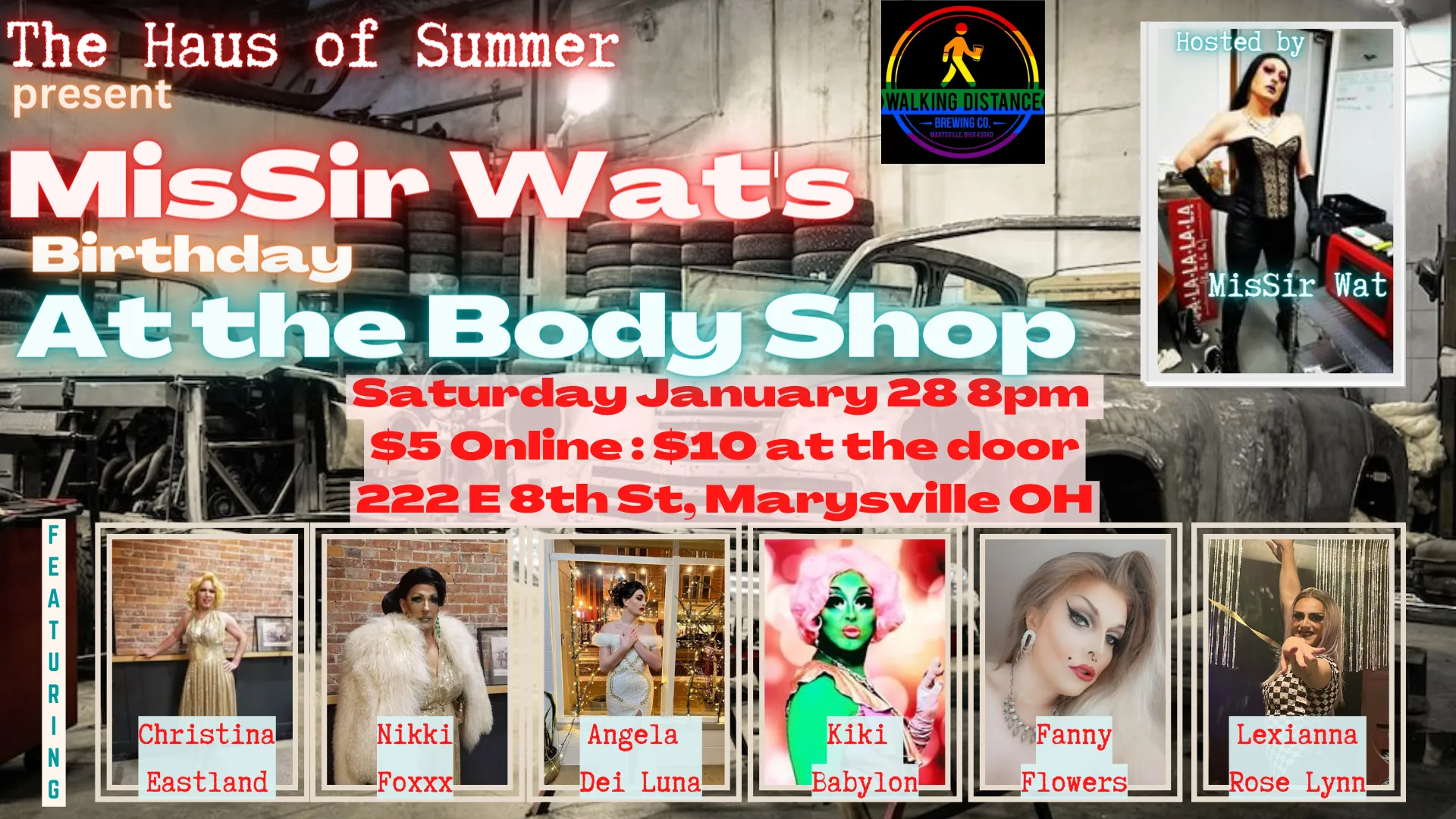 MisSir Wat's Birthday at the Body Shop!