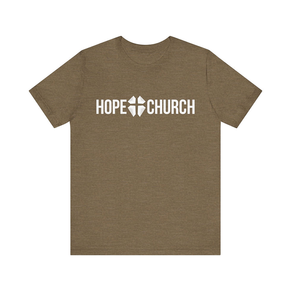 Thumbnail: "Hope Church" Adult Unisex Jersey Tee