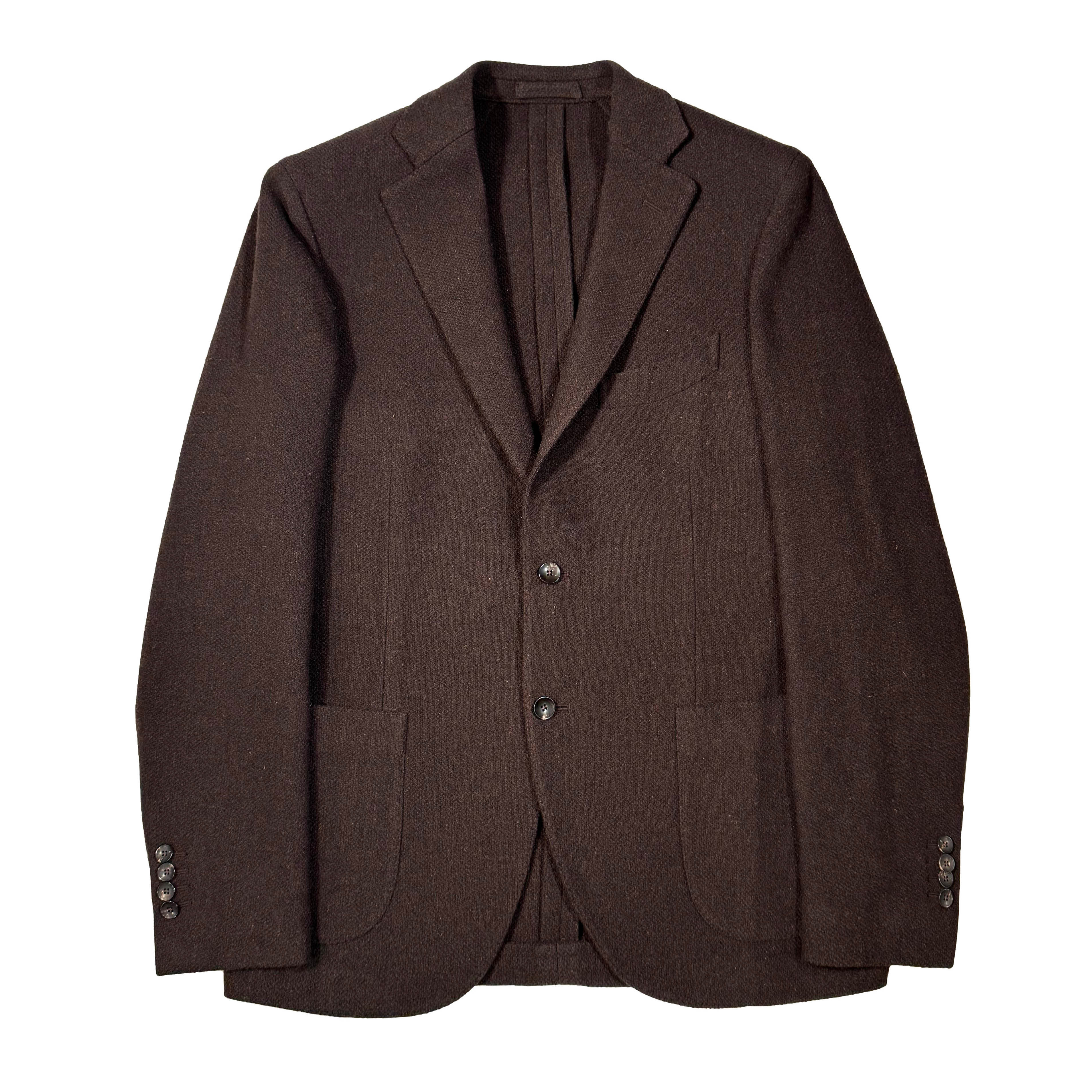 Blazer marron d'hiver