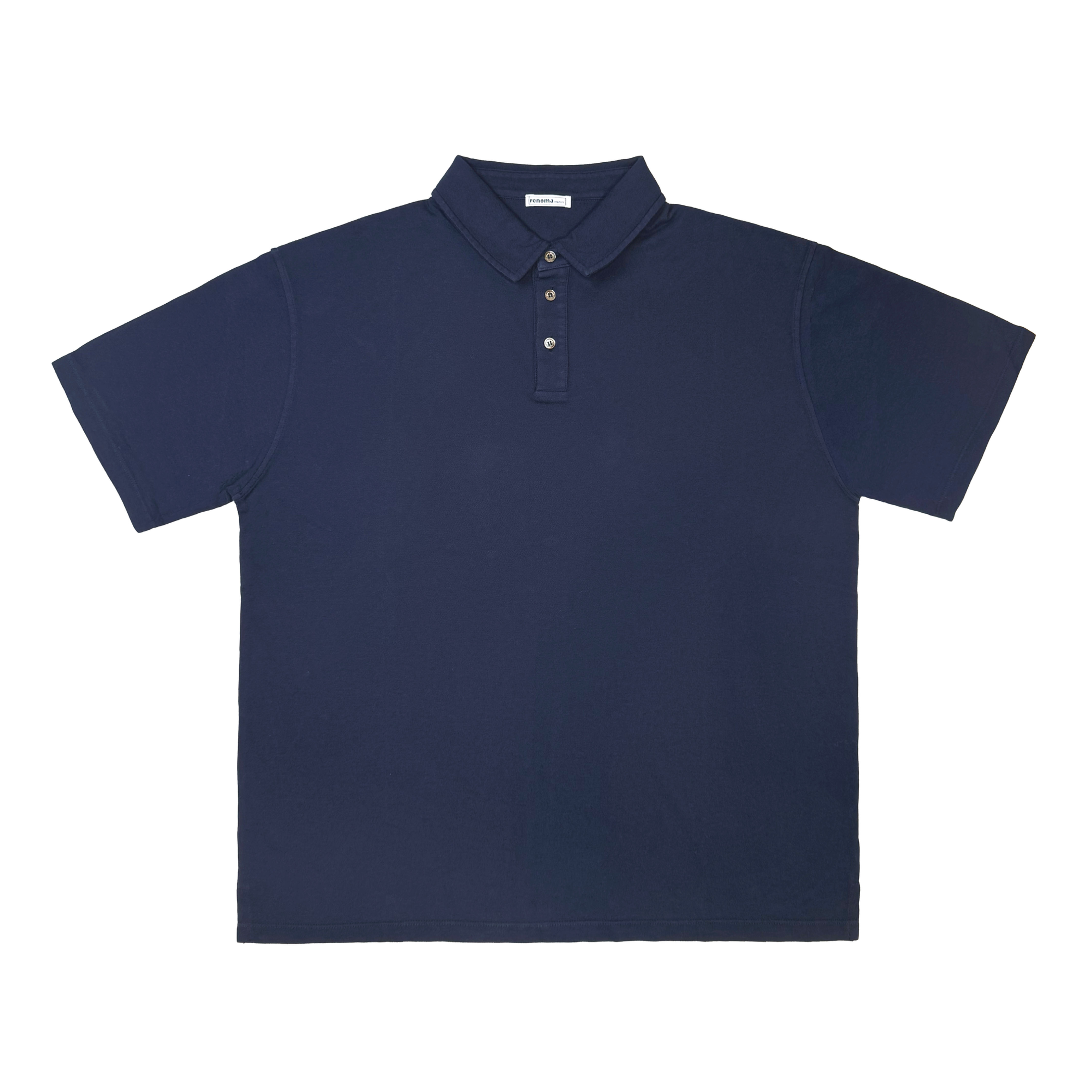 Polo basique bleu nuit