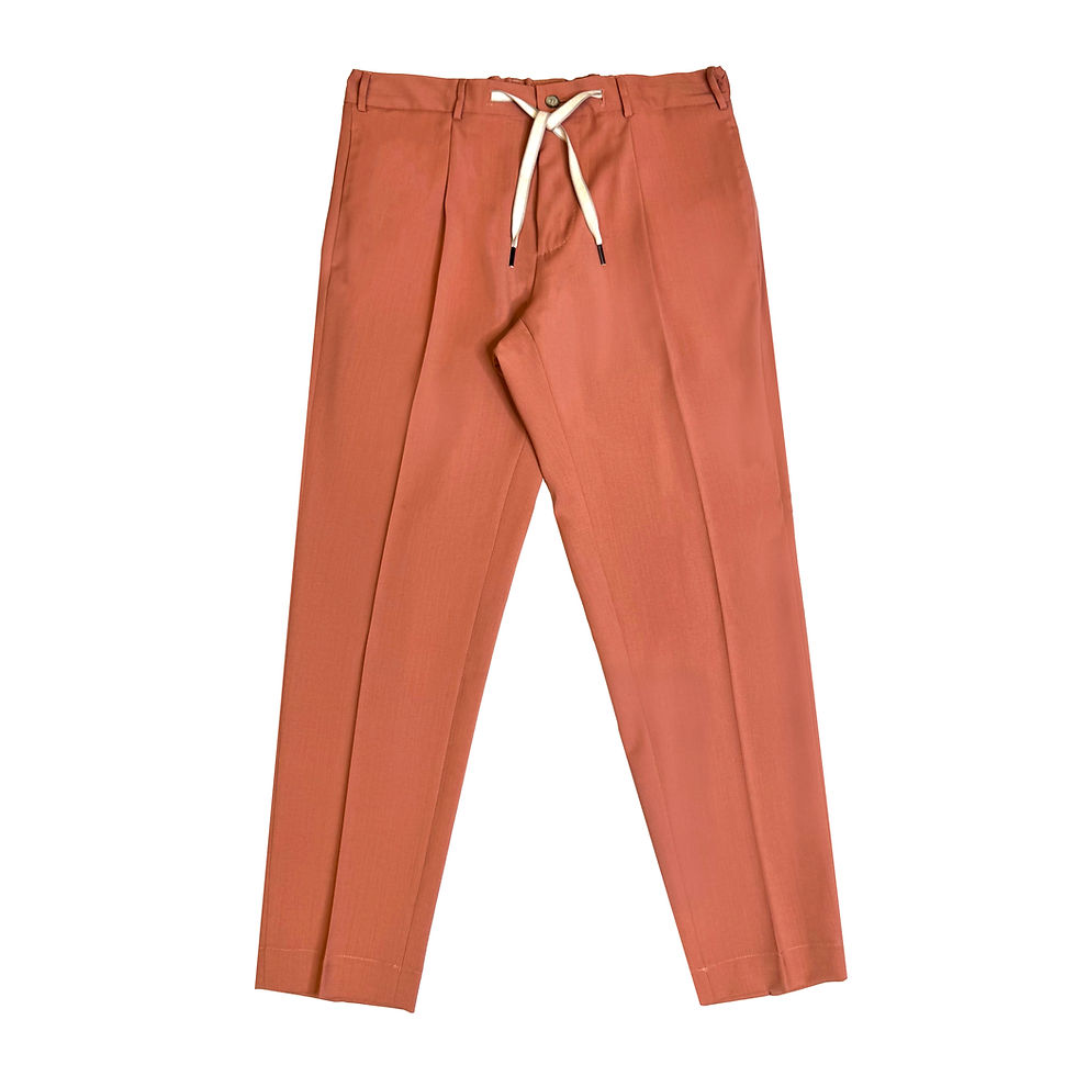 サムネイル： Costume d'été décontracté terracotta