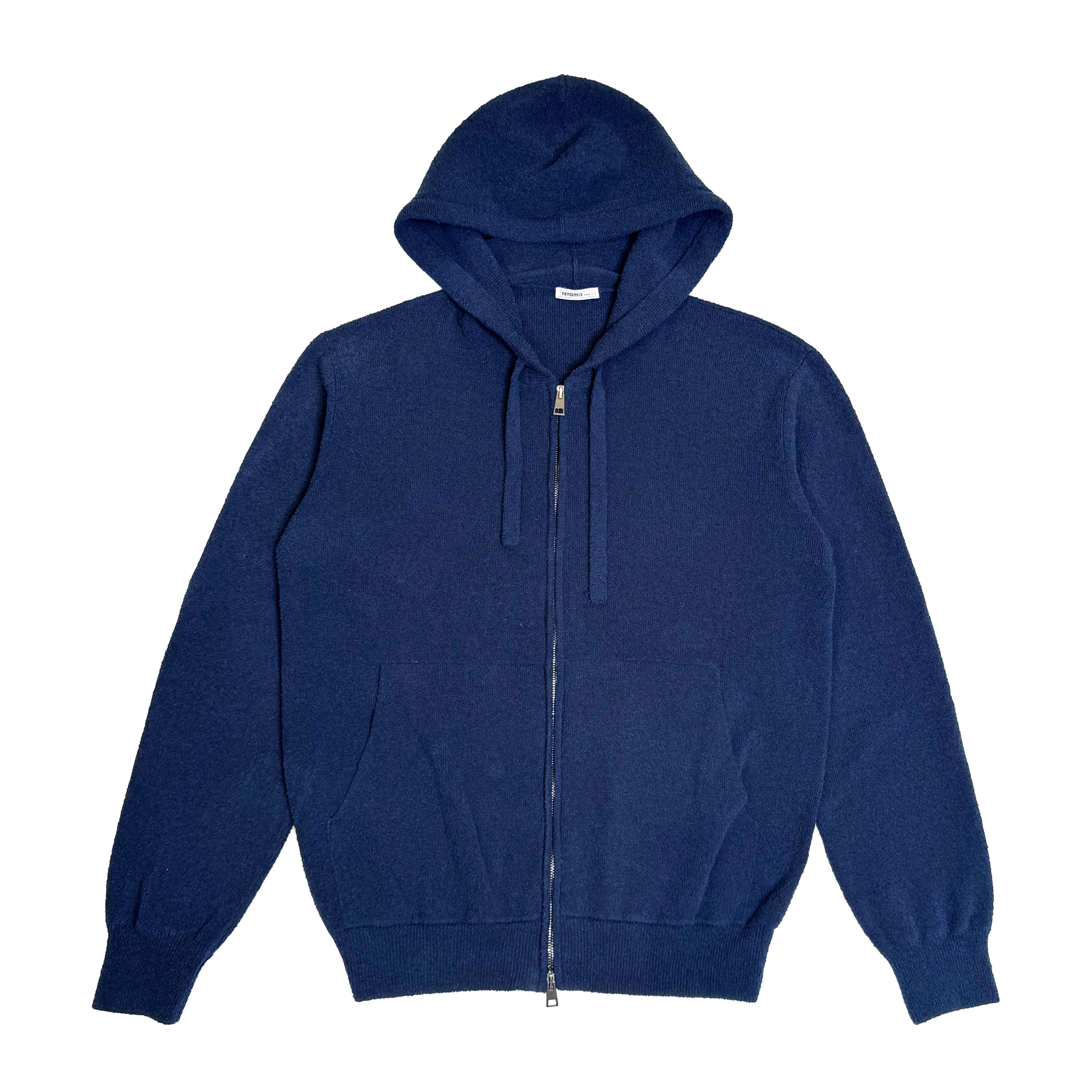 Hoodie d'été en éponge bleu marine