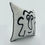 Miniature : COUSSIN CARRÉ MOMO BLANC