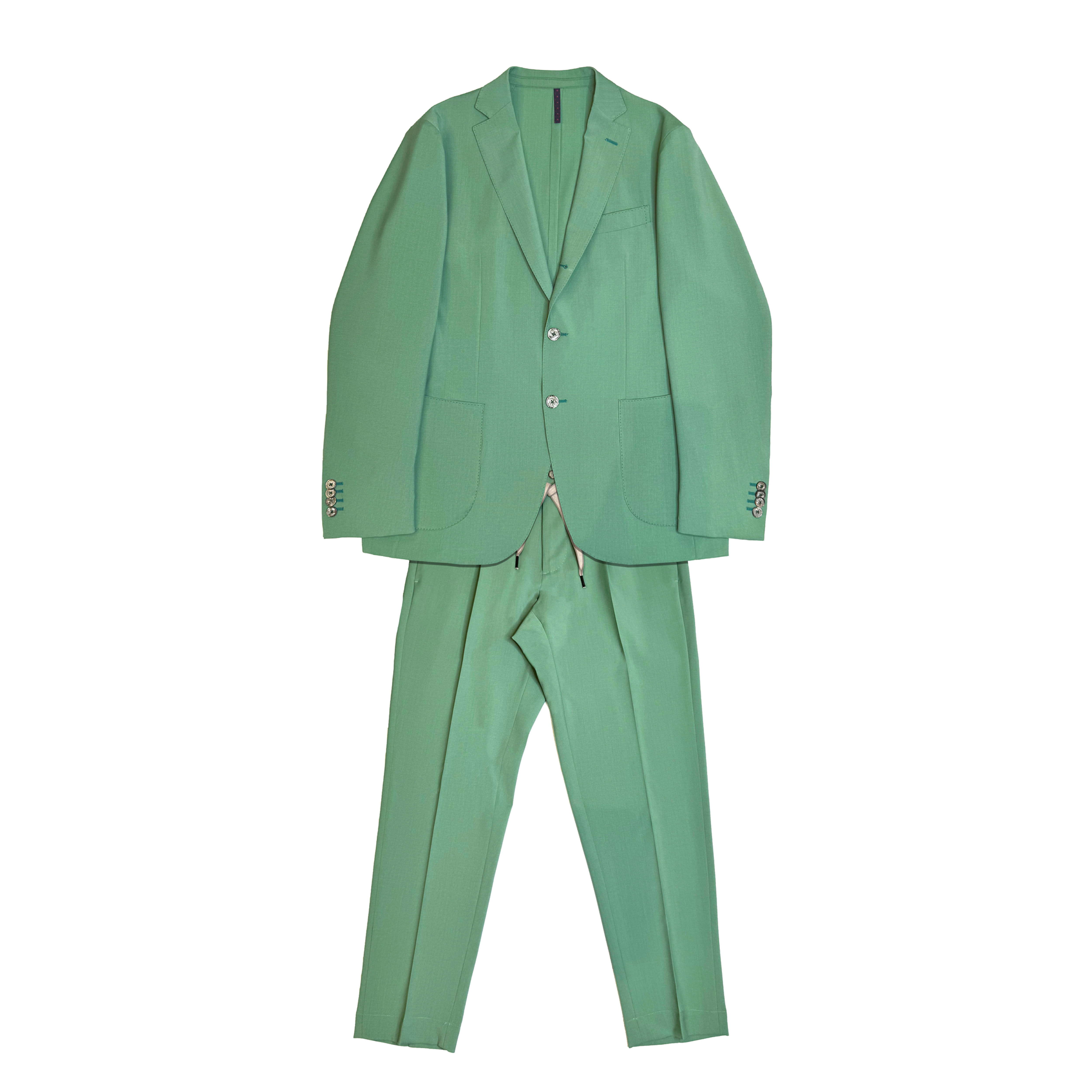 Costume d'été décontracté vert