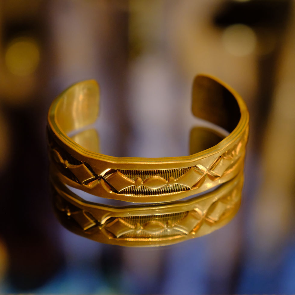 VINTAGE ヴィンテージ 民族 native バングル 海外買い付け品 1980's Vintage Native American Navajo Copper Bangle | qosmos