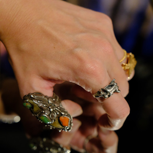 Vintage Sex Silver Ring JP19.5 | qosmos