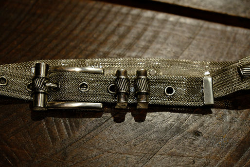 1980-1990's Vintage Metal Belt