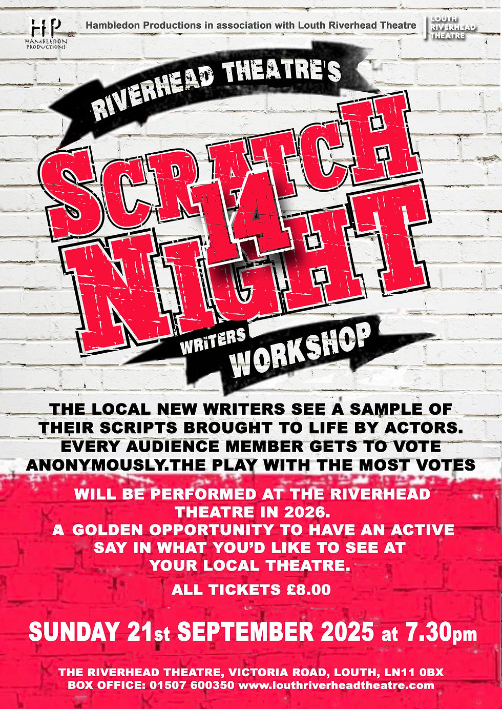 Scratch Night poster (c) Jeremy Smith