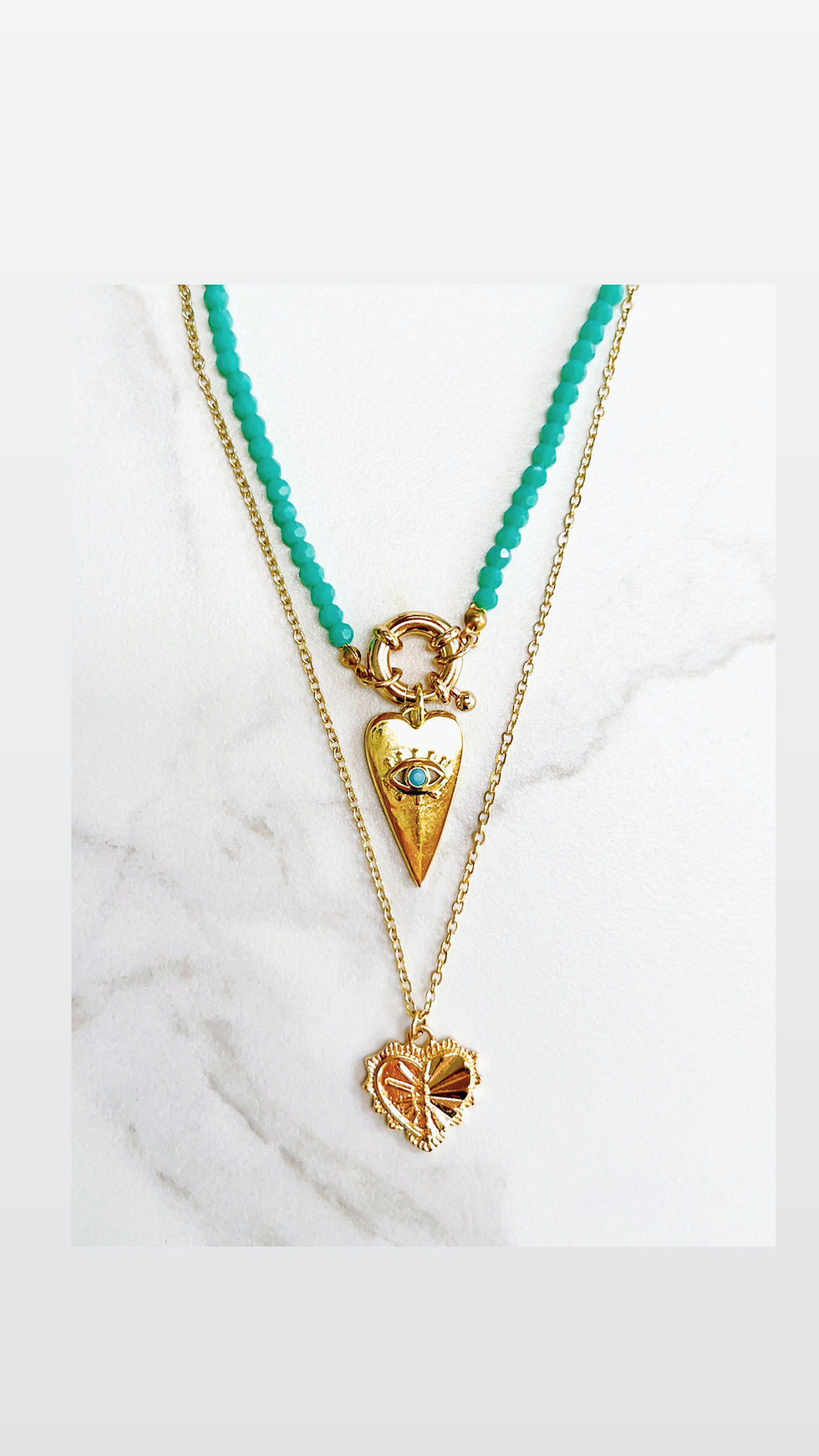 Thumbnail: Green Eyes Necklace 