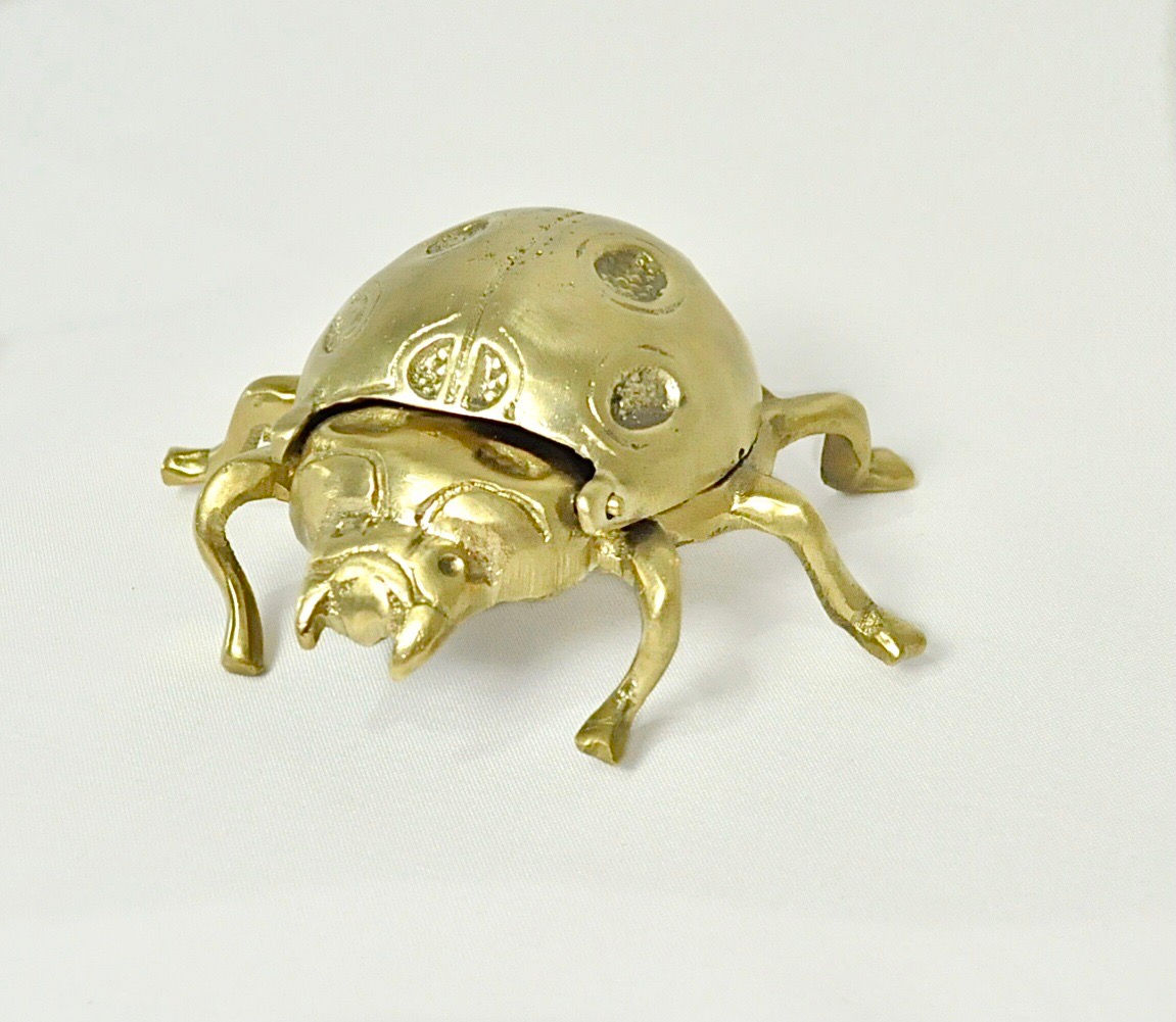 Cinzeiro/Porta Objetos em Latão - Joaninha