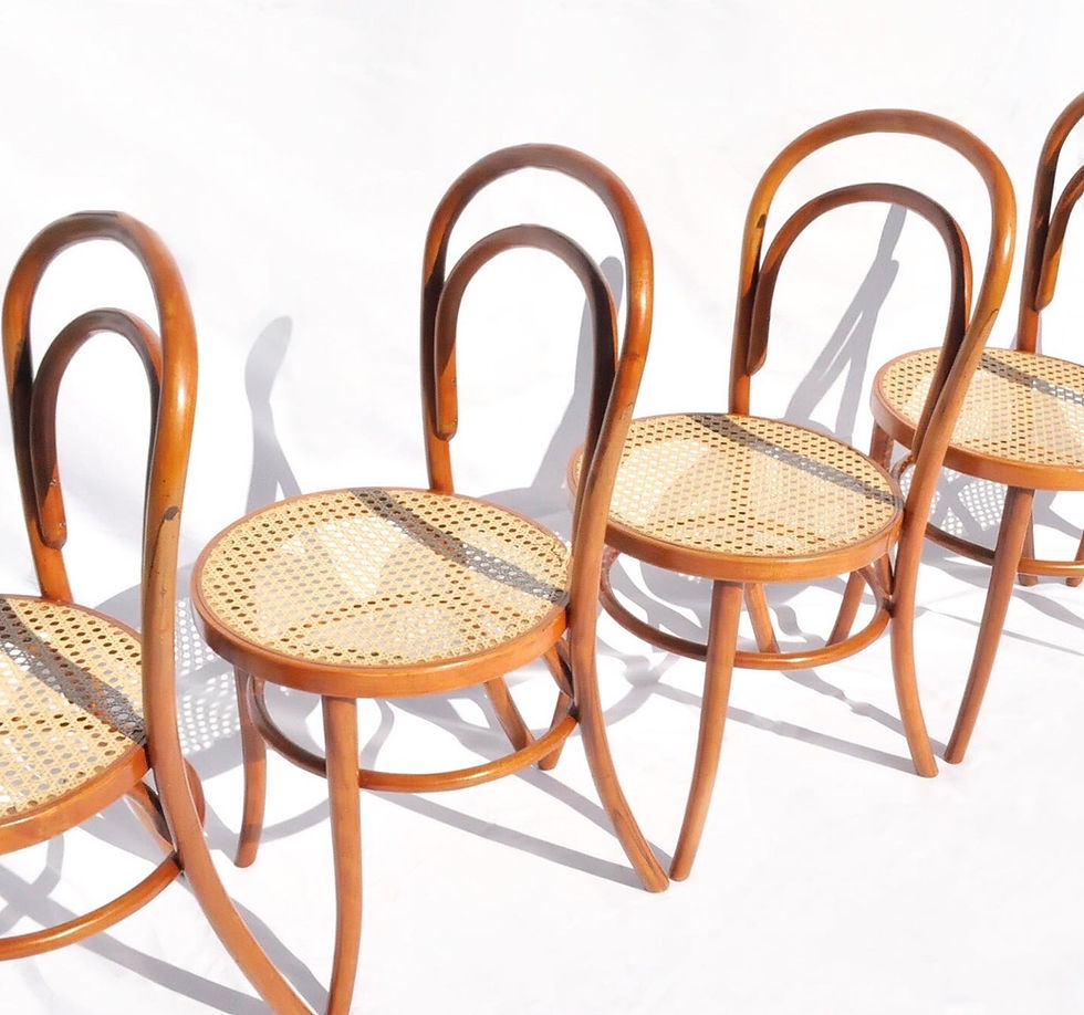 Miniatura: Set com 06 Cadeiras Thonet • Originais 