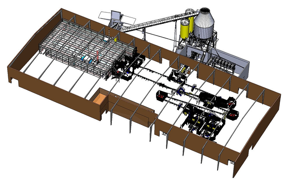 rendered image of a large plant concept