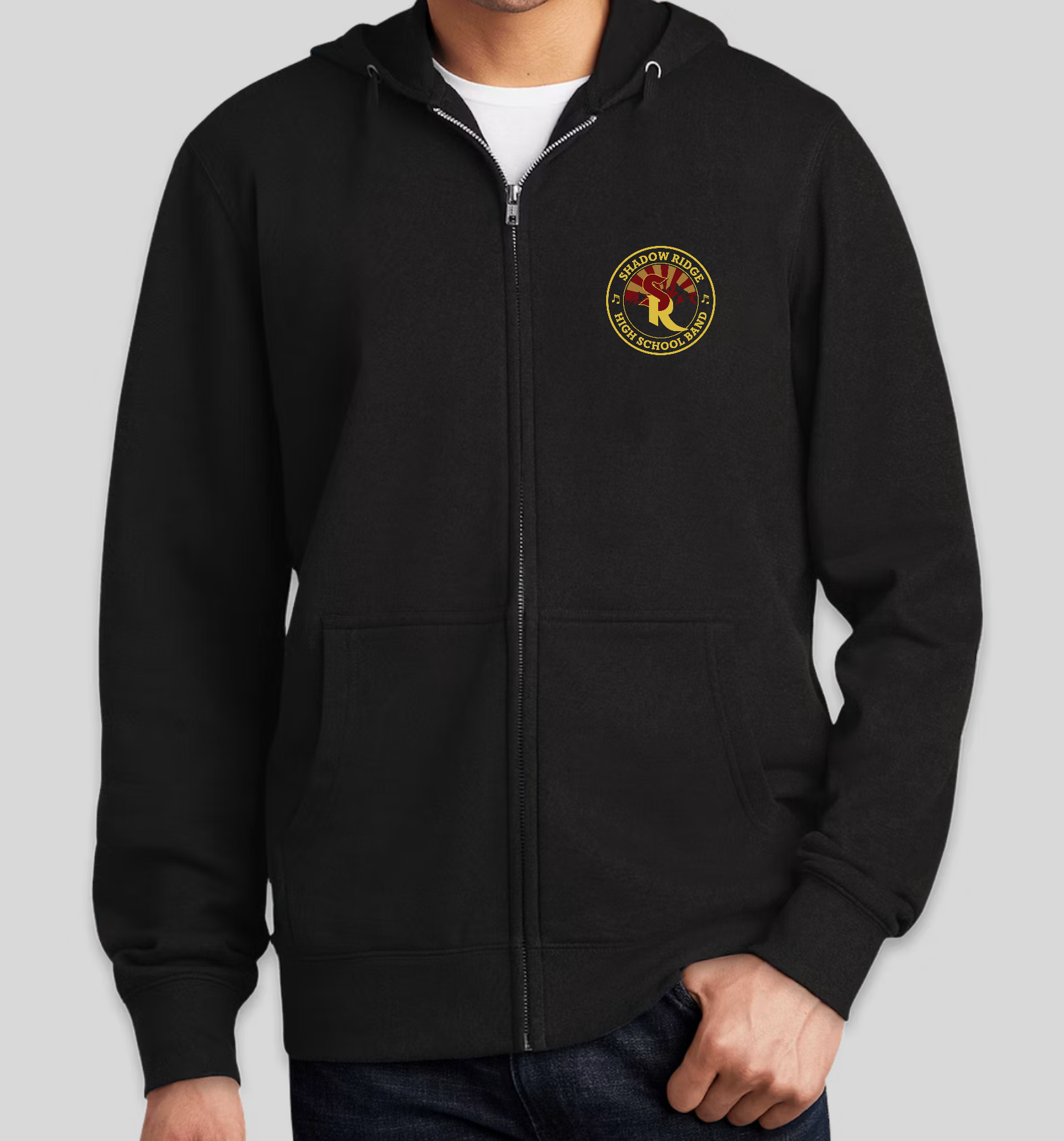 SRHS FULL ZIP BAND HOODIE