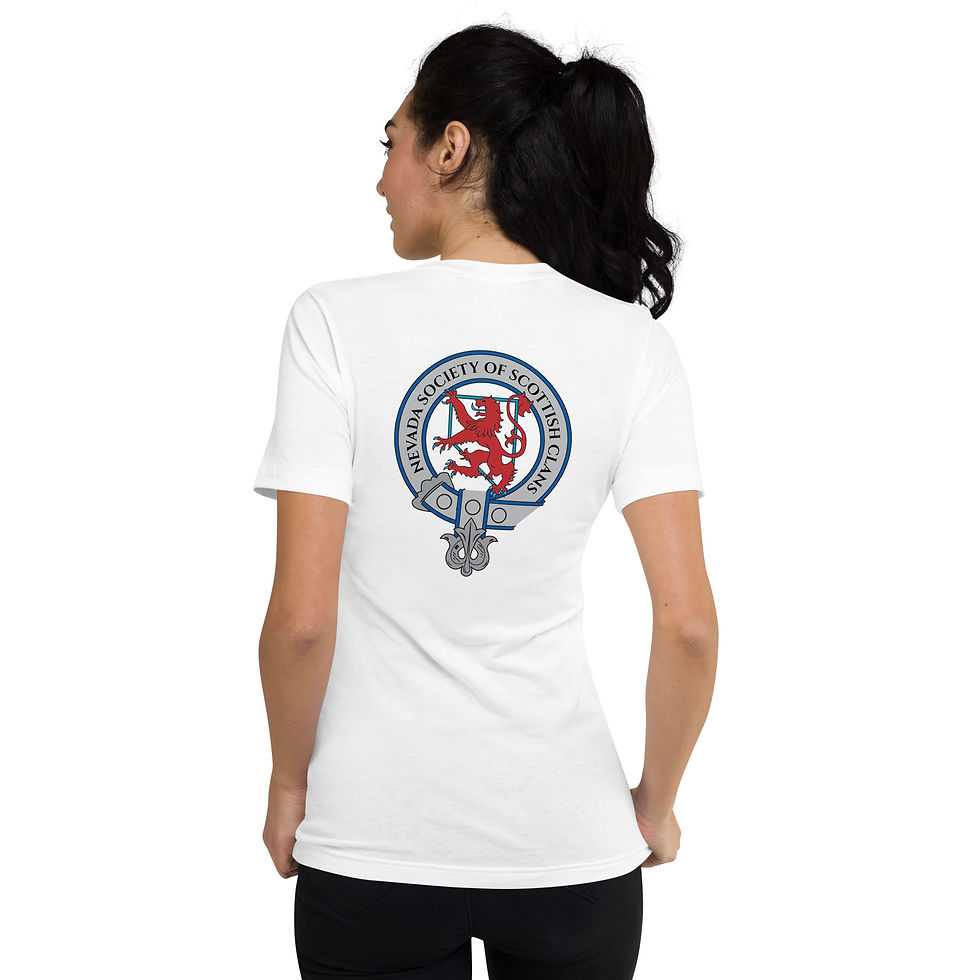 Thumbnail: Unisex Short Sleeve V-Neck T-Shirt