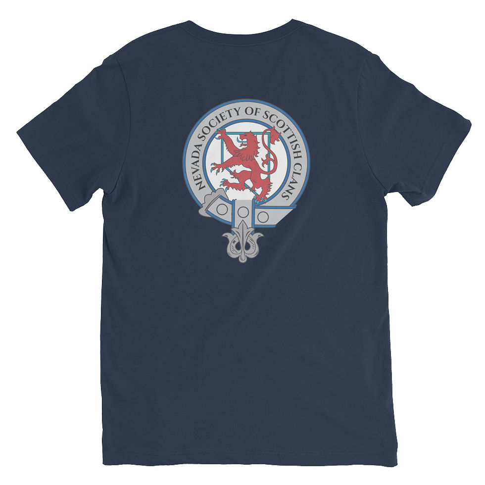 Thumbnail: Unisex Short Sleeve V-Neck T-Shirt