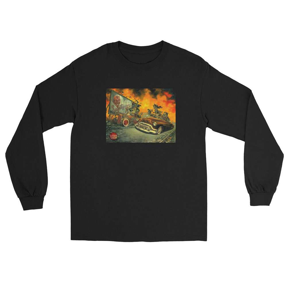 Winning the West - Men's Long Sleeve Shirt - Gildan 2400