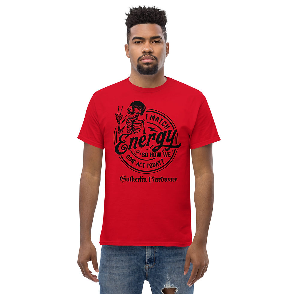Thumbnail: Sutherlin Hardware - Match Energy - Men's classic tee
