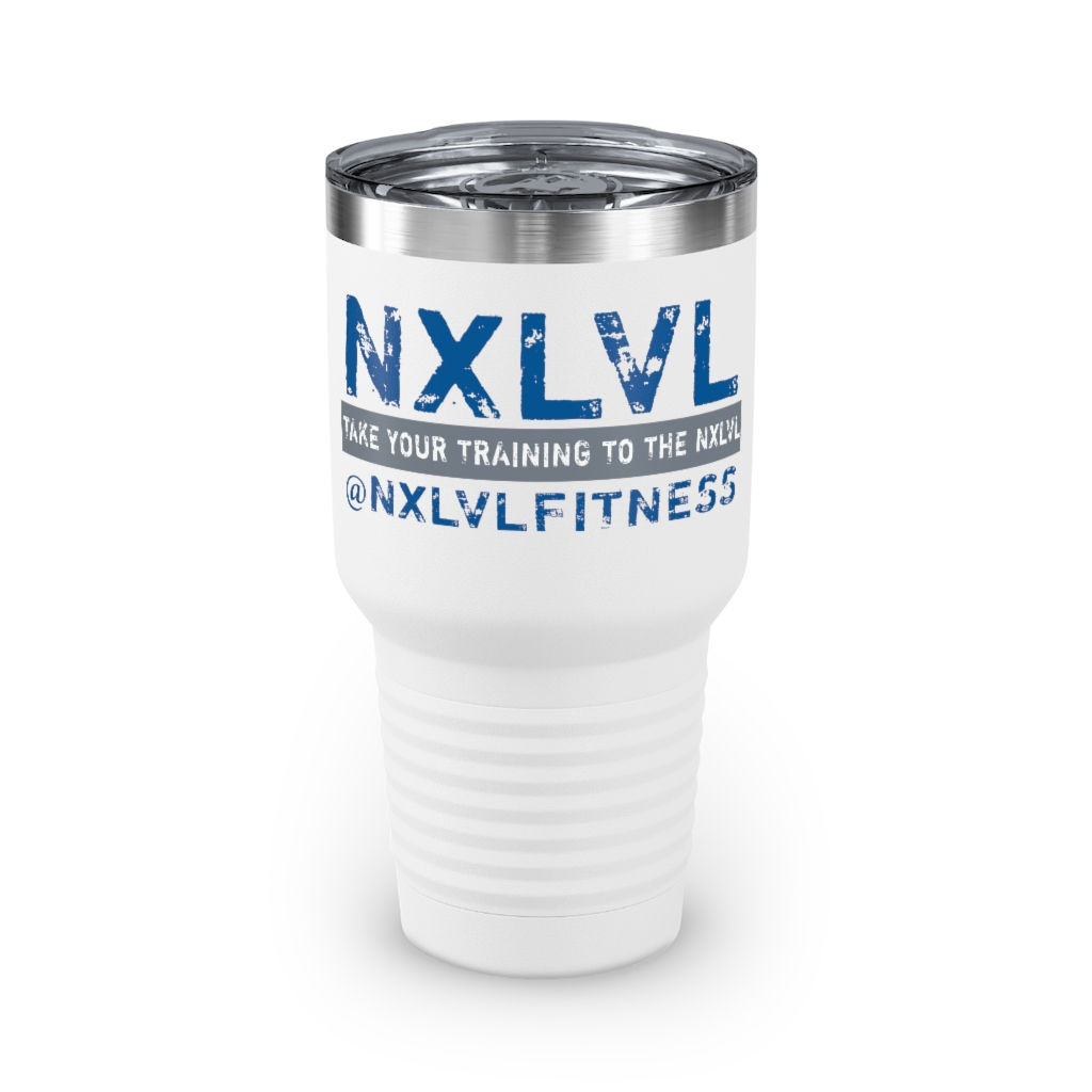 NXLVL Blue Tumbler, 30oz