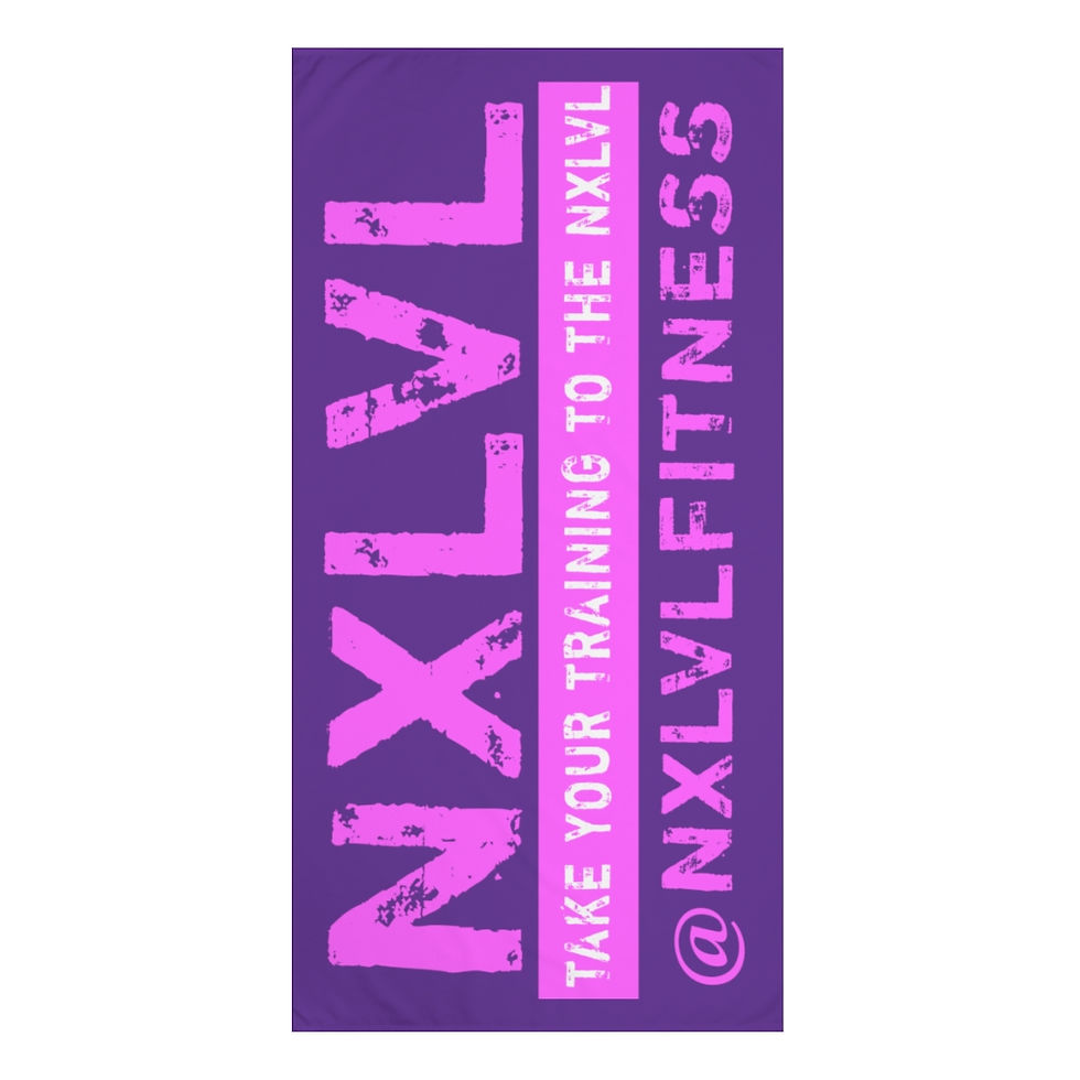 Thumbnail: NXLVL Pink/Purple Standard Towel, 30x60