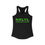 Thumbnail: NXLVL Classic Women's Green Ideal Racerback Tank