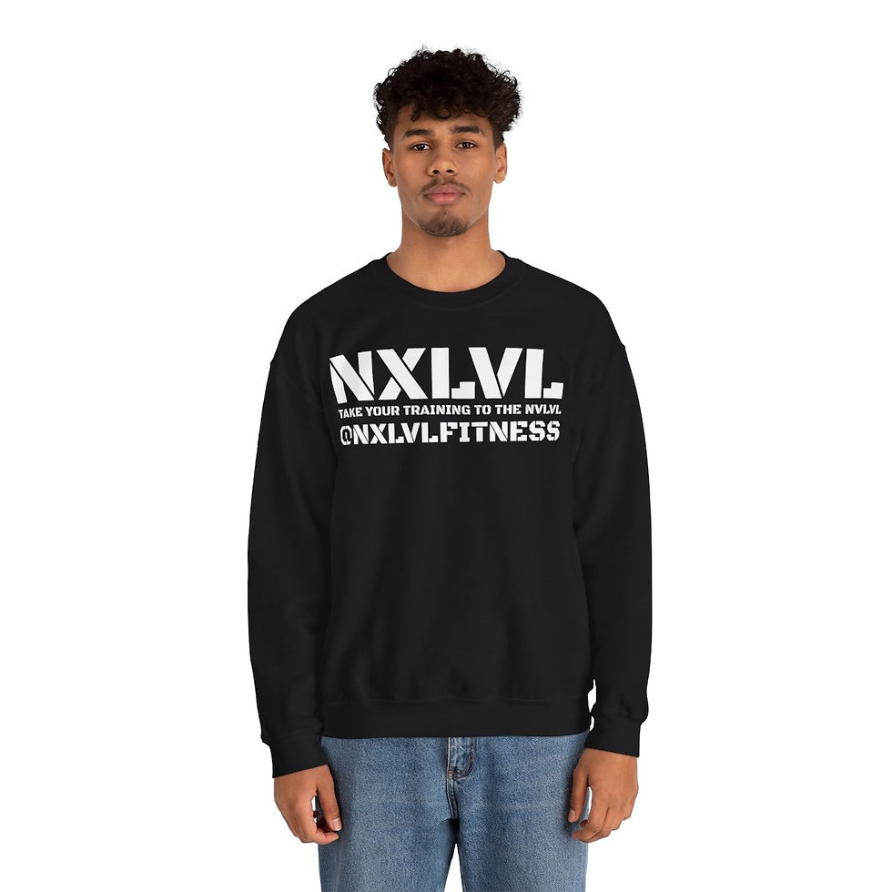 Thumbnail: Nxlvl fitness inhale greatness black w white