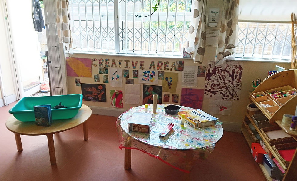 Sun Room - Creative area
