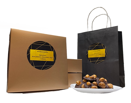 full set double choco cookies transparent.png