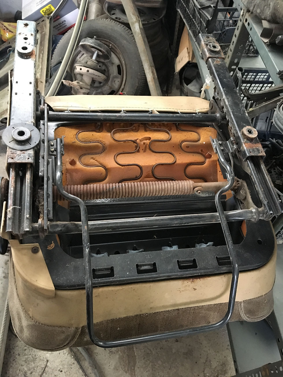 Küçük resim: Opel Rekord Ön Koltukları