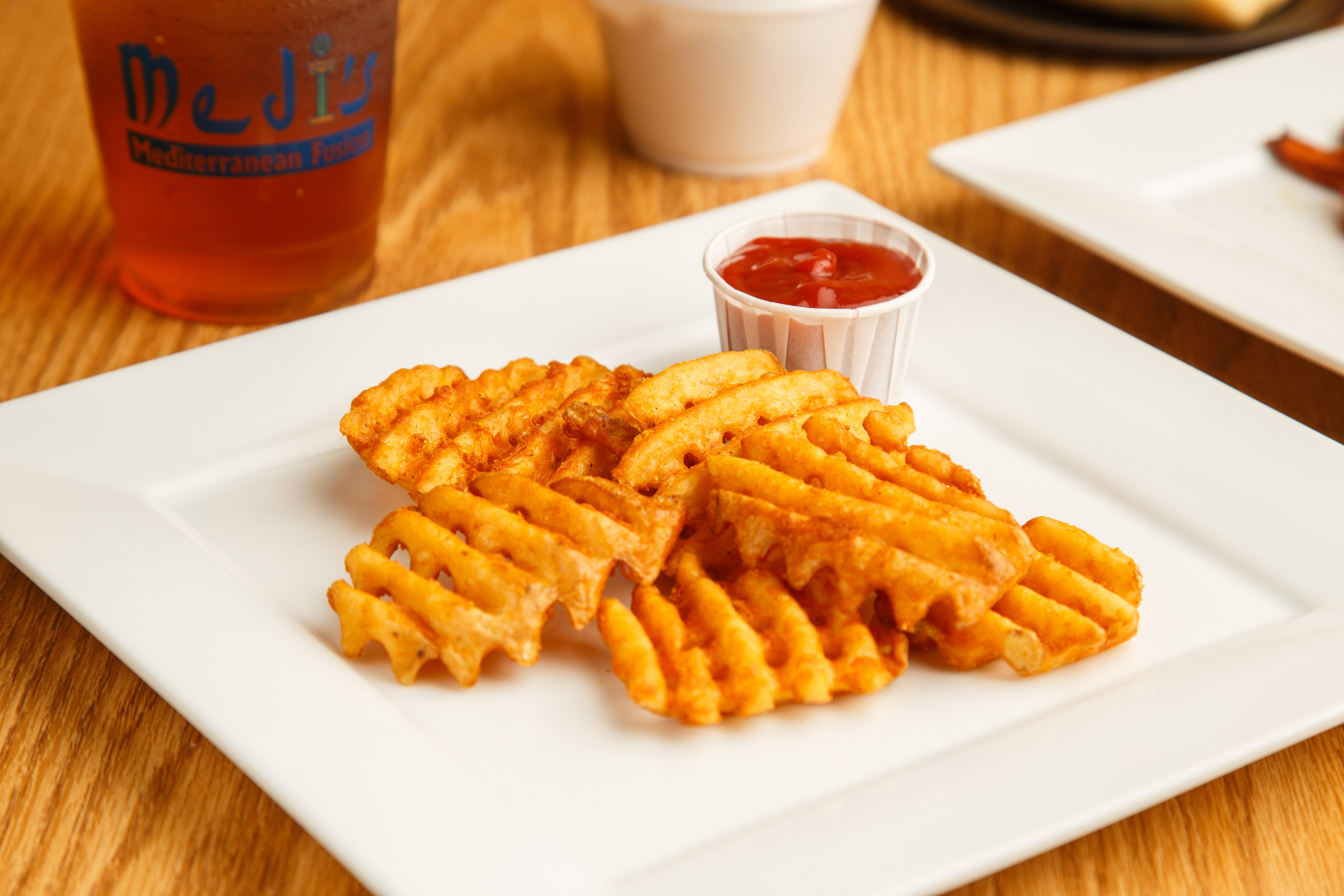 Waffle Sweet Potato Fries