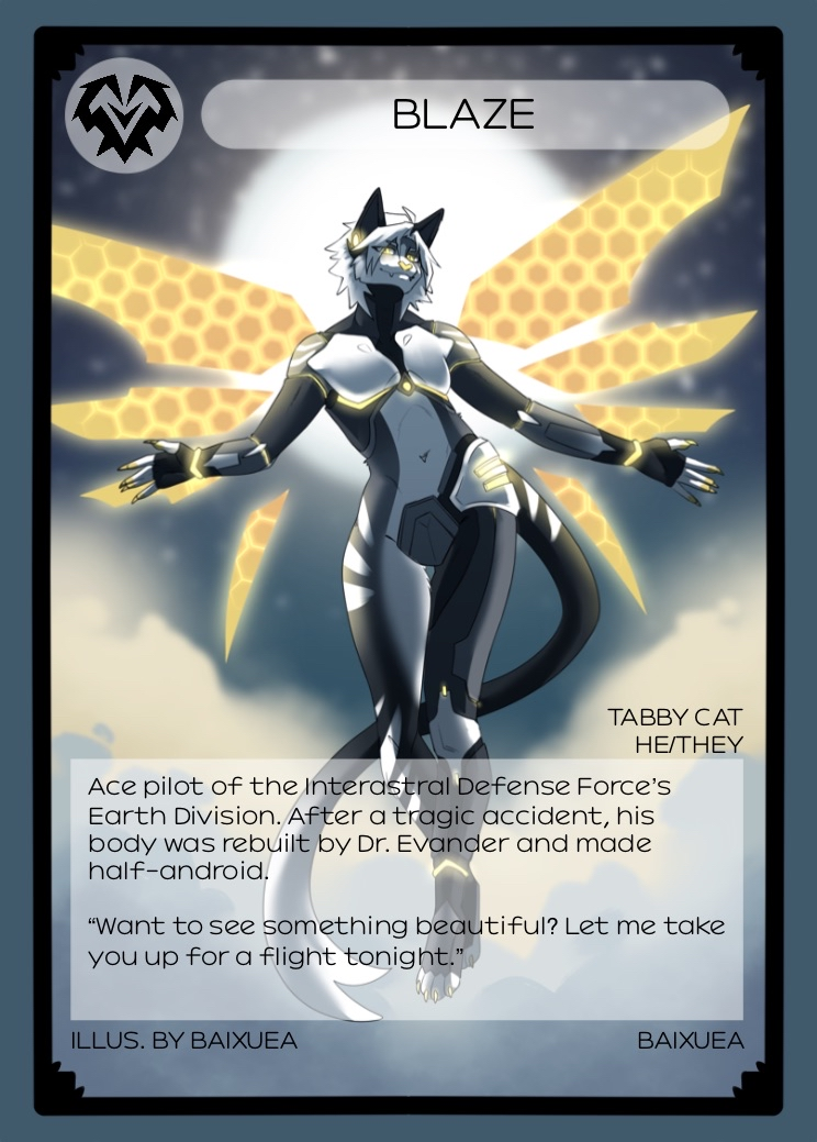 Blaze Character Card