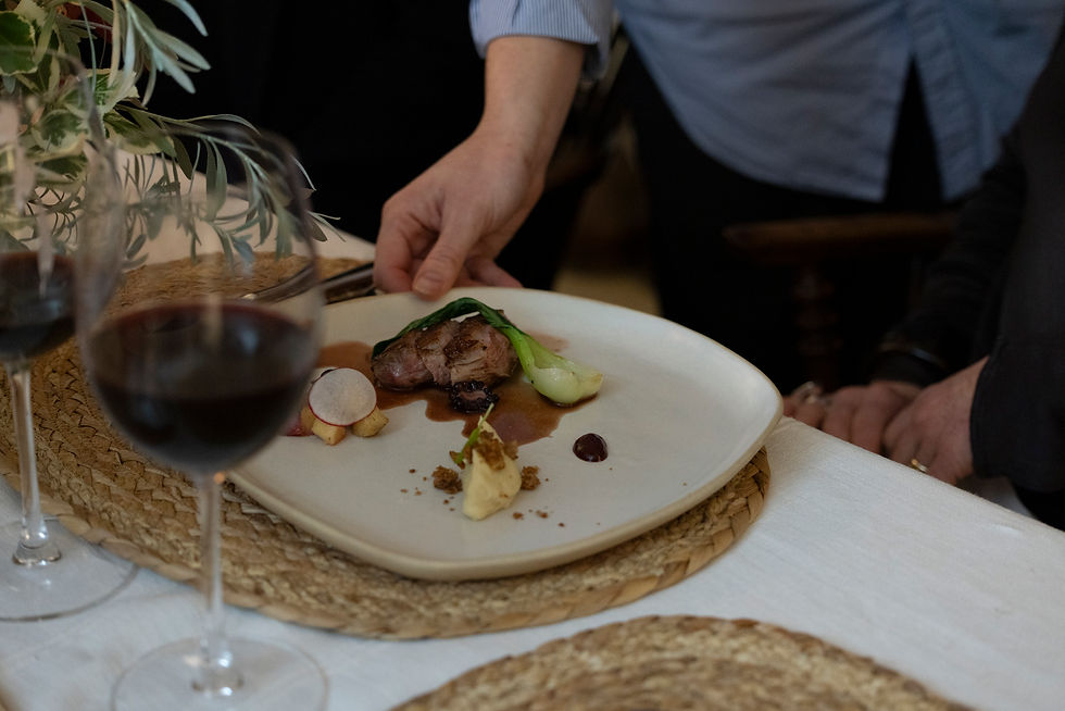 Dinner service (Private dinner)