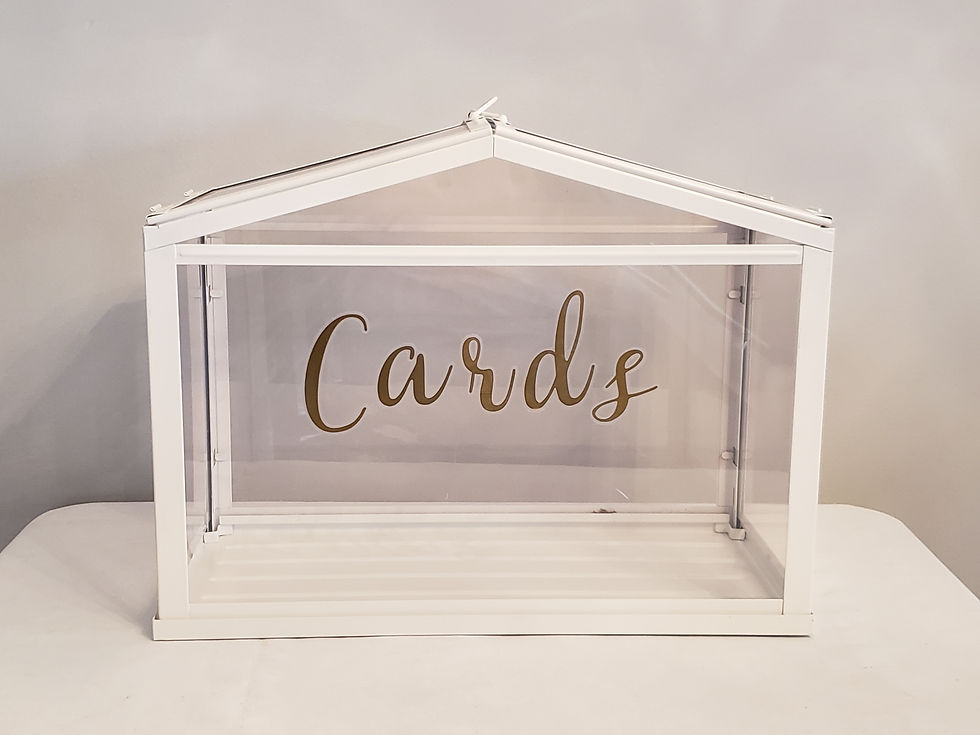 Thumbnail: Item #: CB-06 Terrarium Card Box