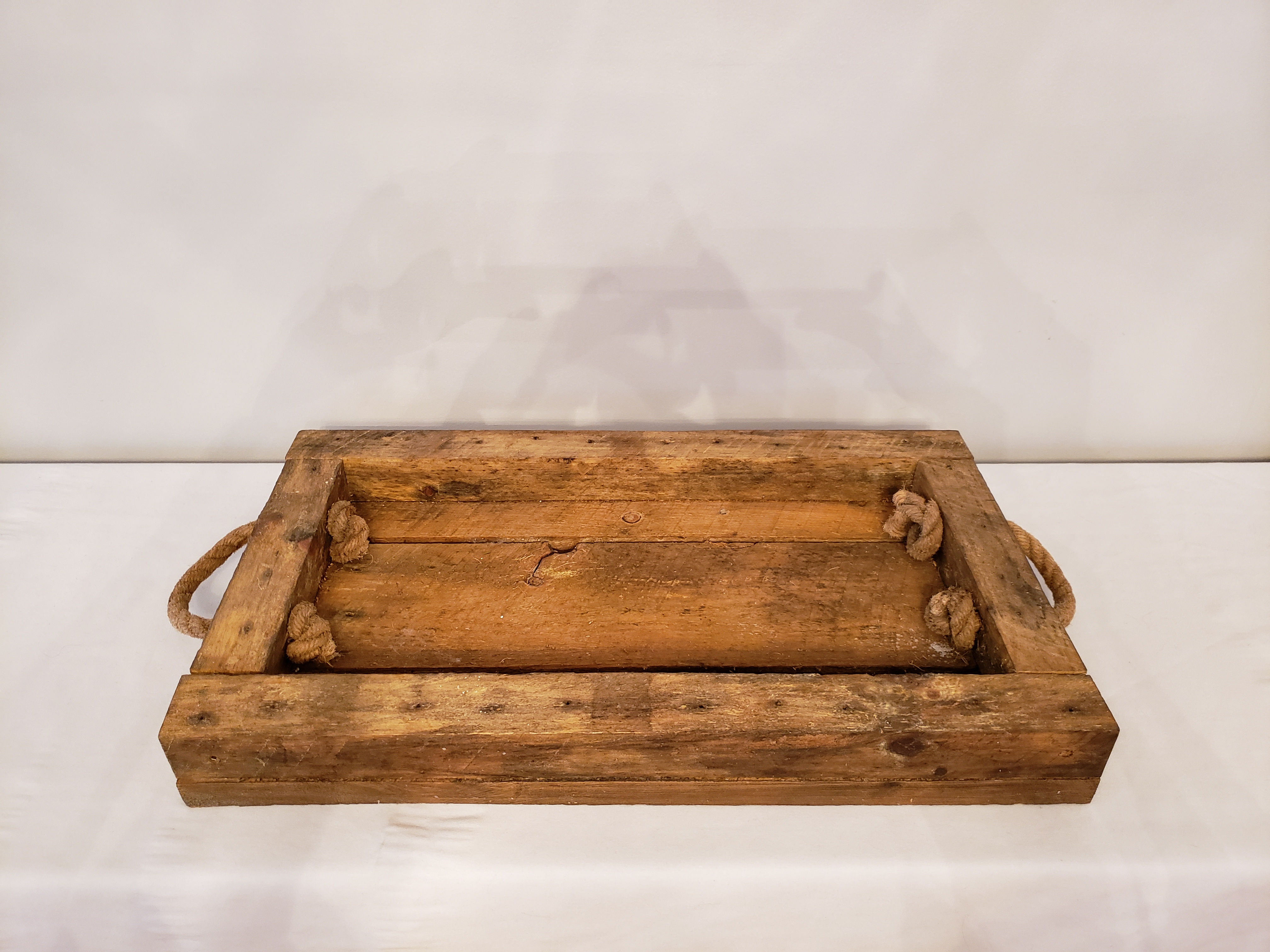 Item #: SDP-24 Handmade Wood Tray