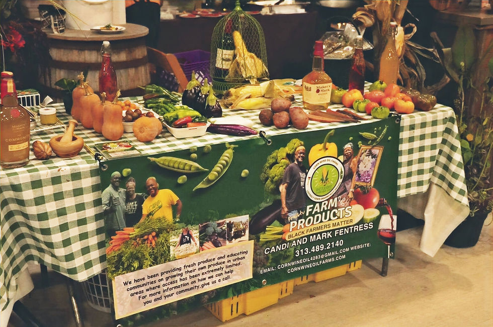 Farm participant at The Henry Ford's Carver-Carson Dinner