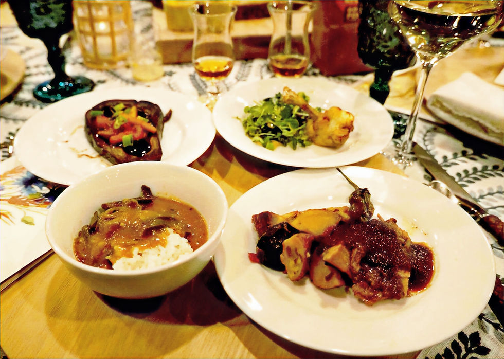 Food served at The Henry Ford's Carver-Carson Dinner