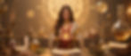jimeng-2025-05-12-497-A modern female alchemist, with Mediterranean or Latin features,long