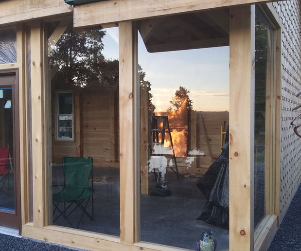 Timber Frame Sunroom