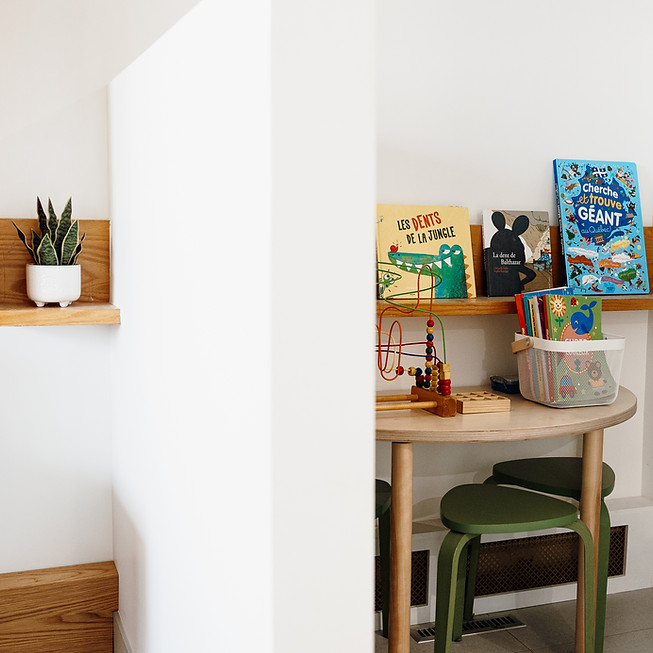 Salle d'attente pour enfants à Chicoutimi