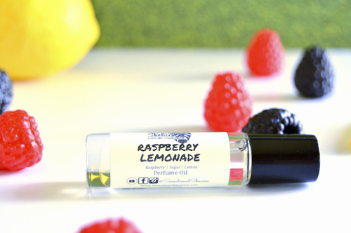 Lemonade Raspberry Spray Raspberry Lemonade Perfume Oil, Roller Ball | Sensational Showers