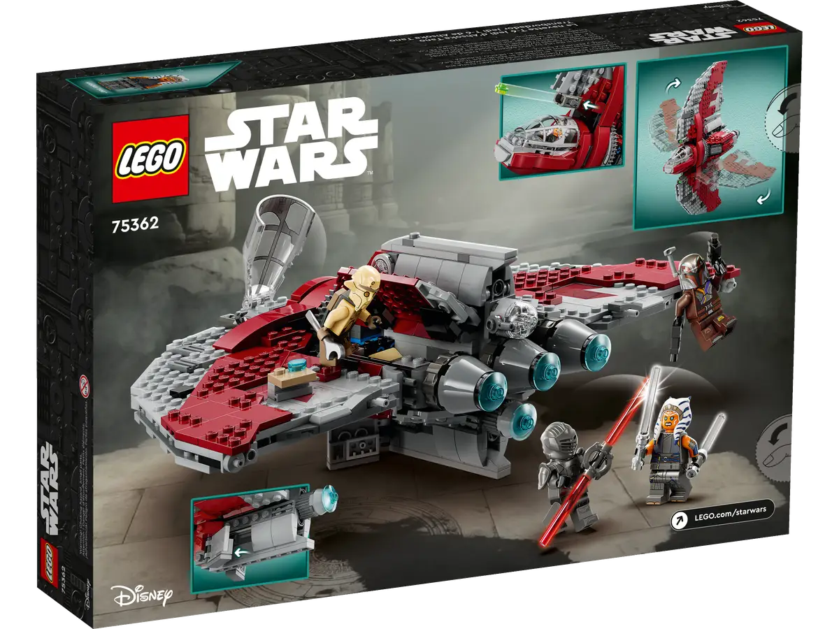LEGO Star Wars 75362 Ahsoka Tanos T-6 Jedi Shuttle