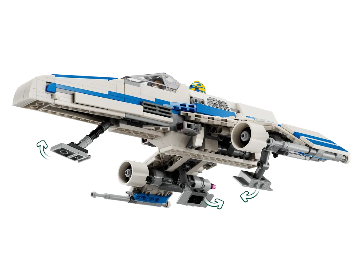 LEGO Star Wars 75364 New Republic E-Wing vs. Shin Hatis Starfighter